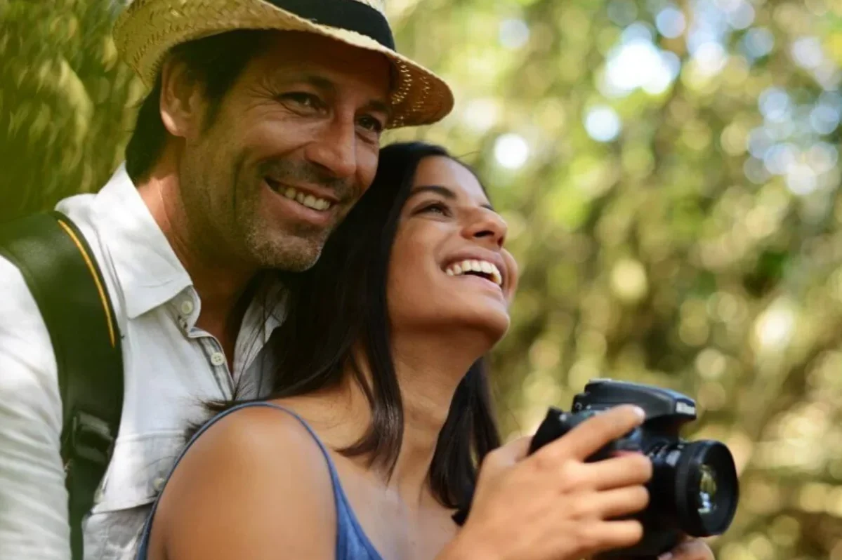 Guided trail through the forest of the Bel Ombre nature reserve in Mauritius