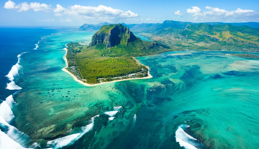 South coast of Mauritius