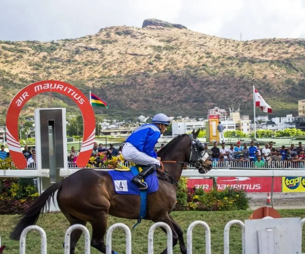 The Champ de Mars racecourse in Port Louis, the oldest in the southern hemisphere