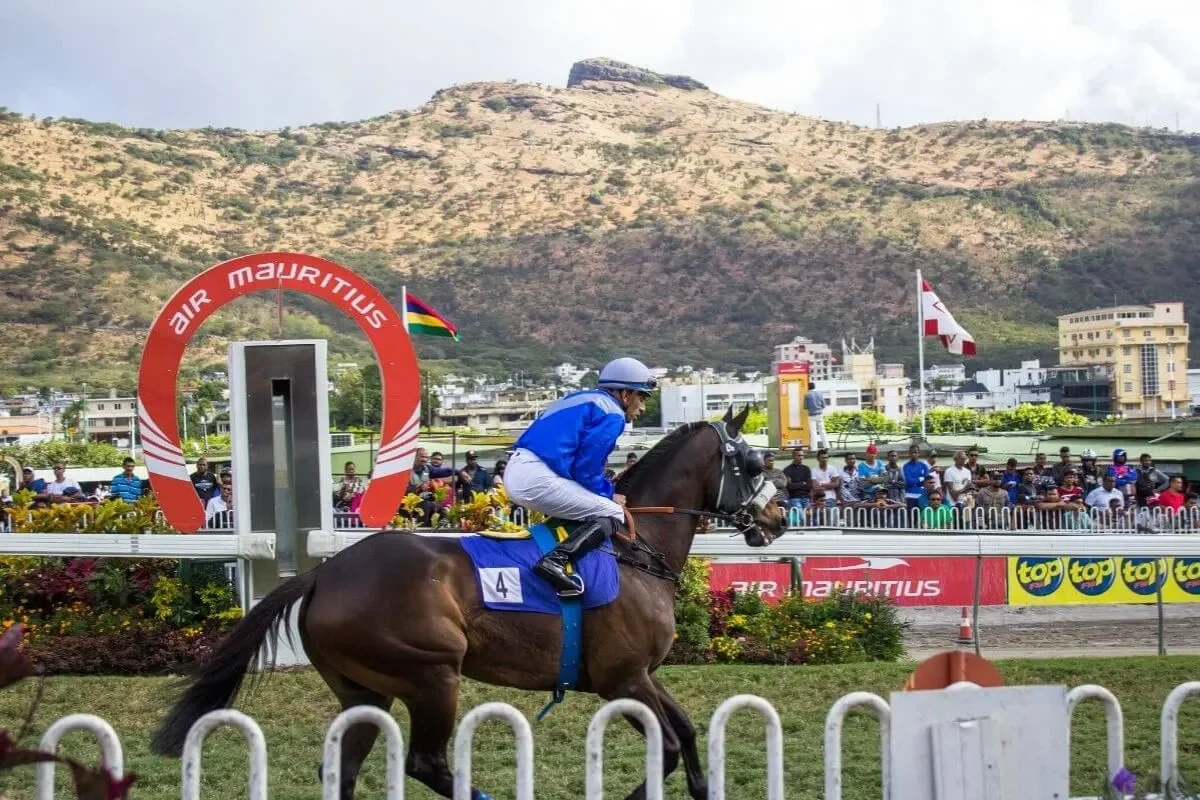 The Champ de Mars racecourse in Port Louis, the oldest in the southern hemisphere