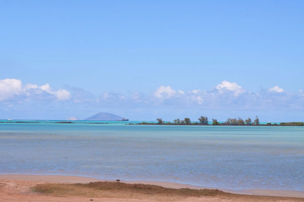 Round Island, a protected nature reserve off the north coast of Mauritius